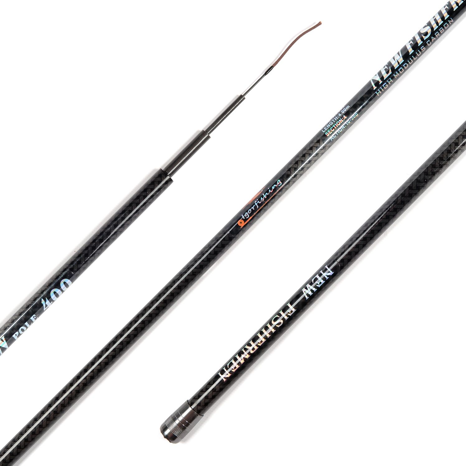 Удилище маховое карбоновое Newfishfrmen 4м,5м, 6м 10-30 грамм