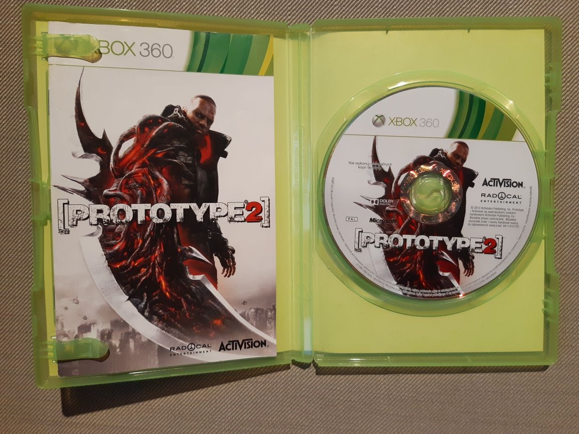 Gra Prototype 2 pl na xbox 360