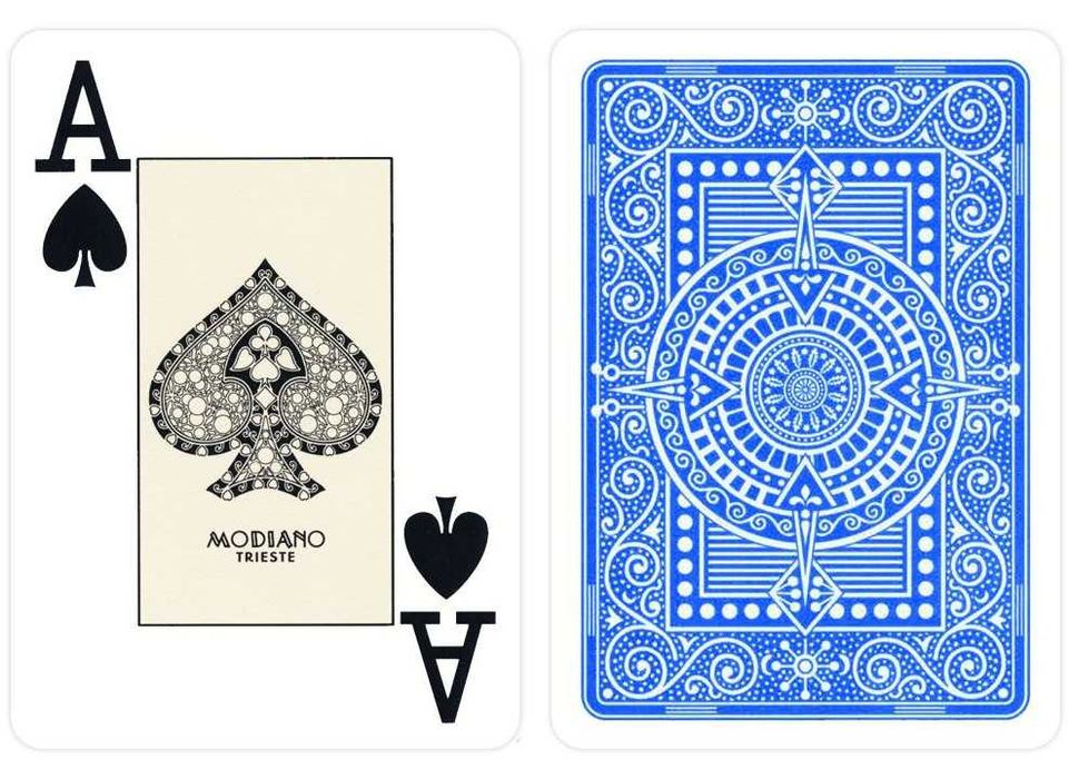 Baralho de Cartas Modiano Texas Poker Hold'em 100% Plástico