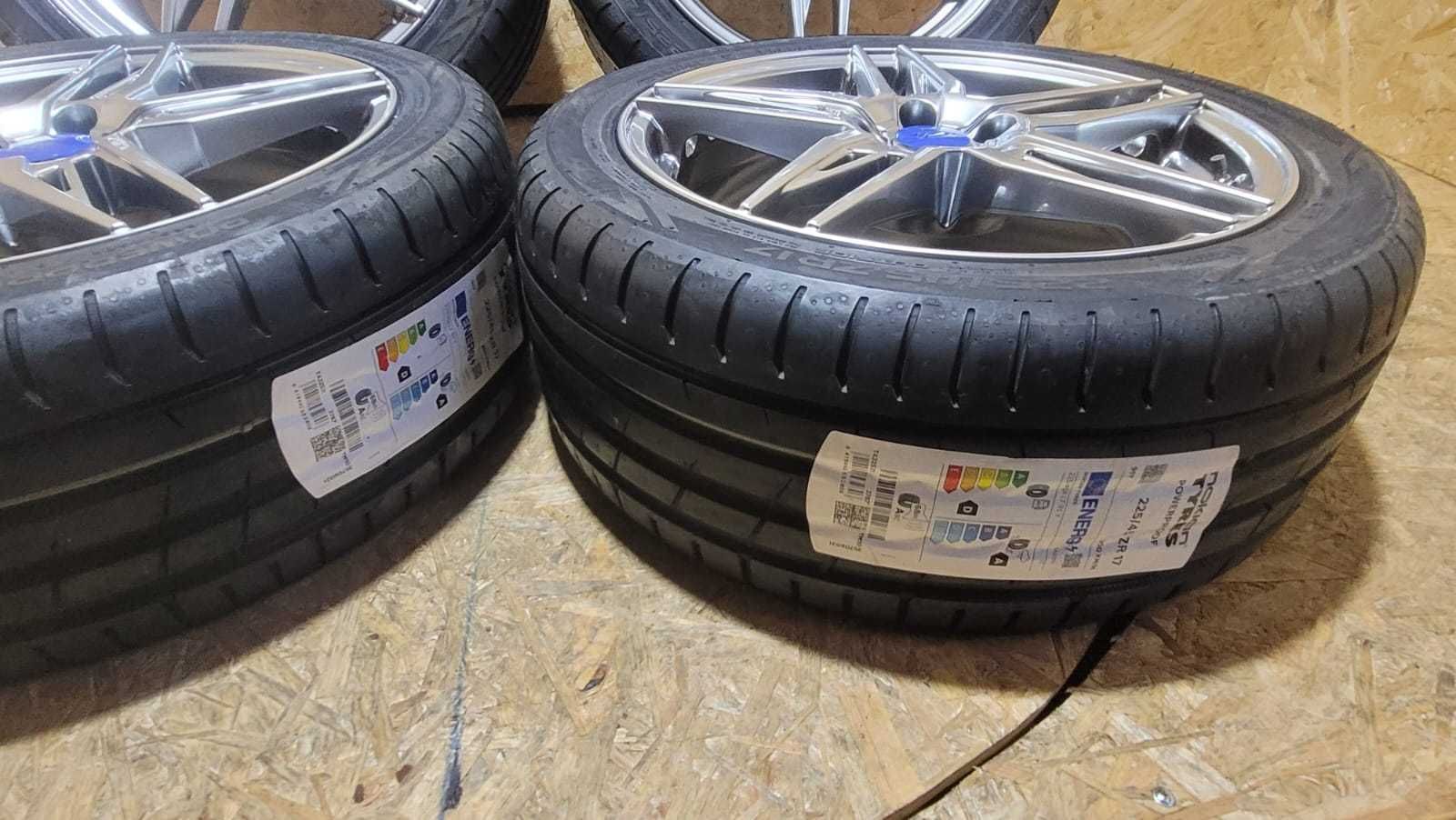 Koła letnie 5x108 7,5j 17" et 48 Nokian 225/45/17 Ford Focus Mondeo