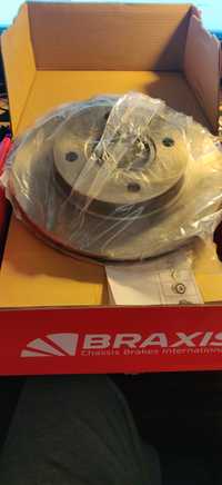 Discos de travão dianteiros ventilados Braxis AE0017