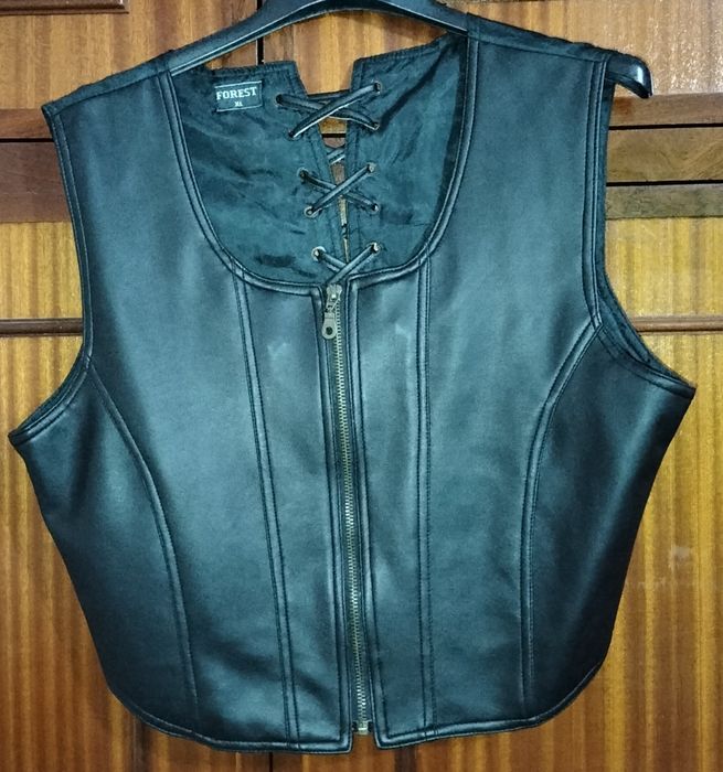 Colete   XL pele sintética