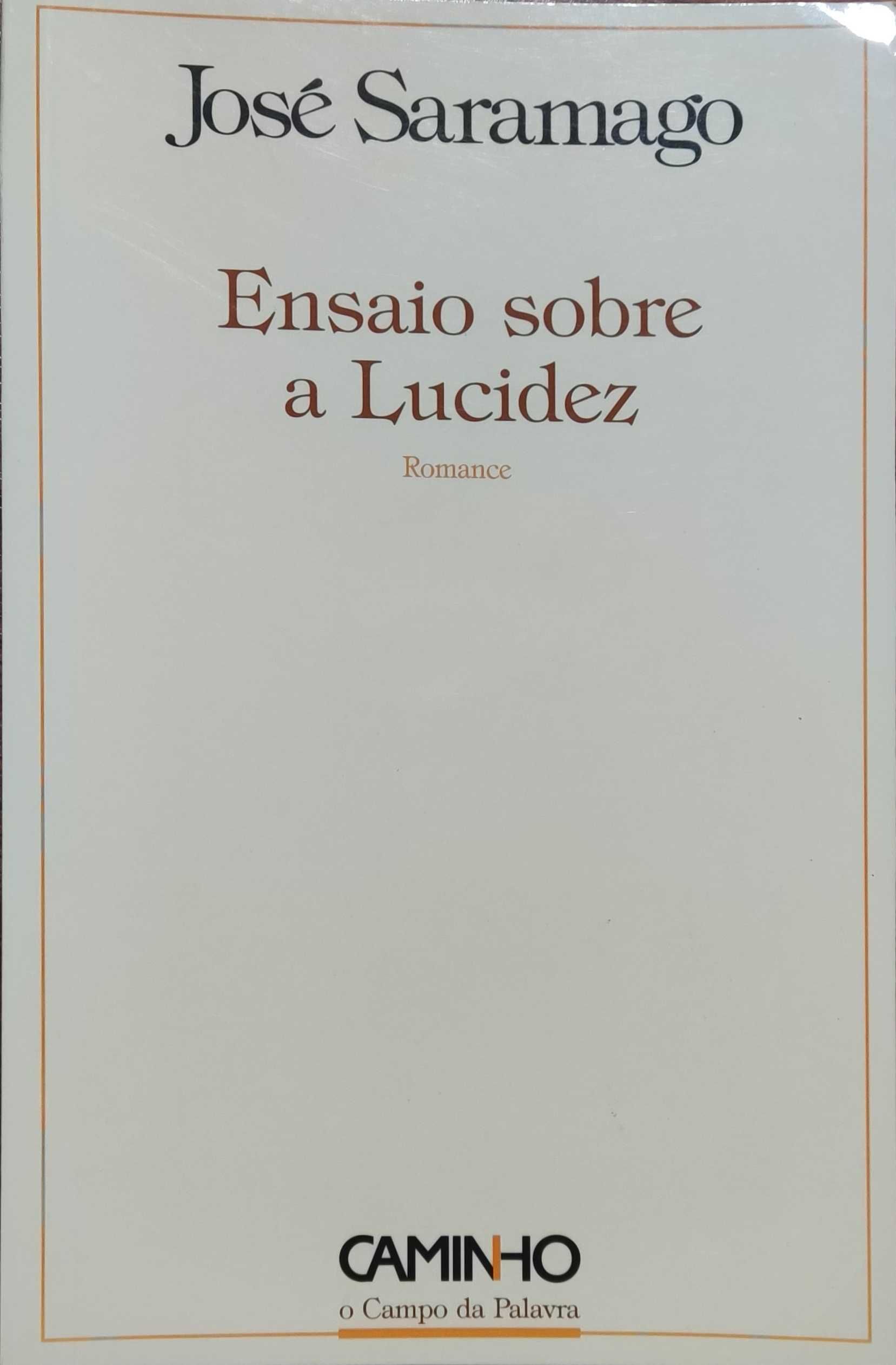 Livro "Ensaio sobre a Lucidez" de José Saramago