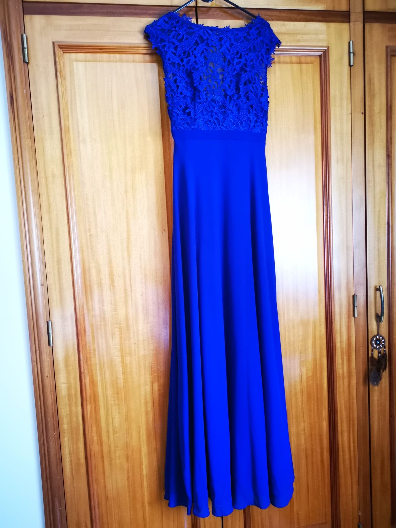 Vestido azul Tamanho M