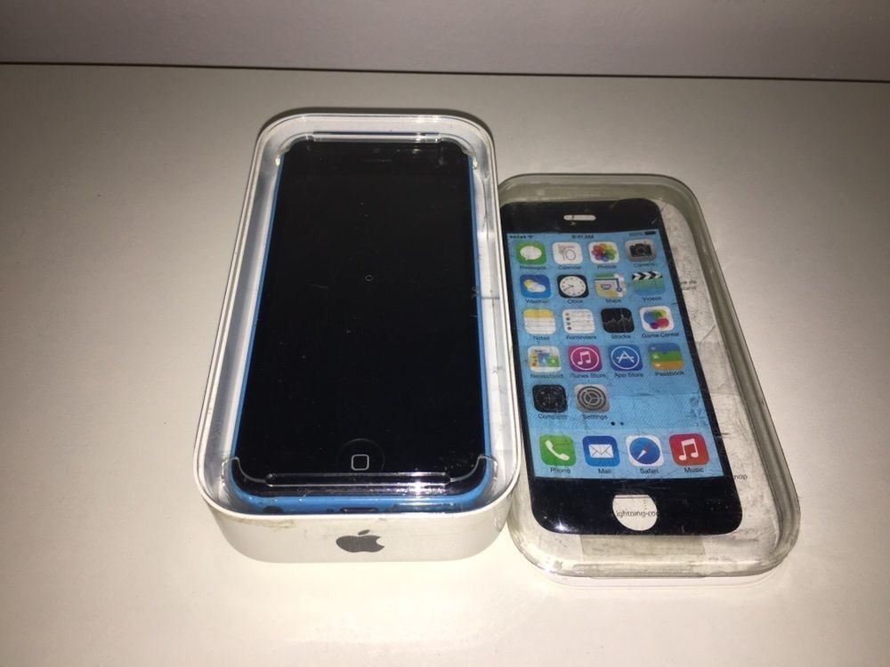 Apple iPhone 5C 16GB -Blue- Niebieski BezSimloka STAN NIEZNANY!Wysylam