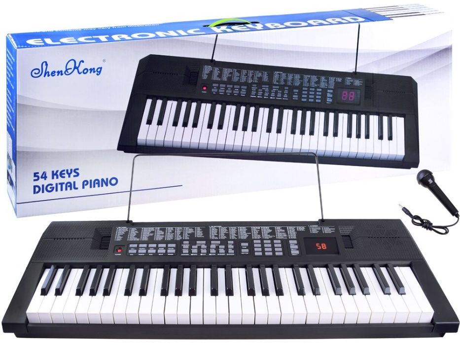 Keyboard Pianino cyfrowe Organy 54 klawisze