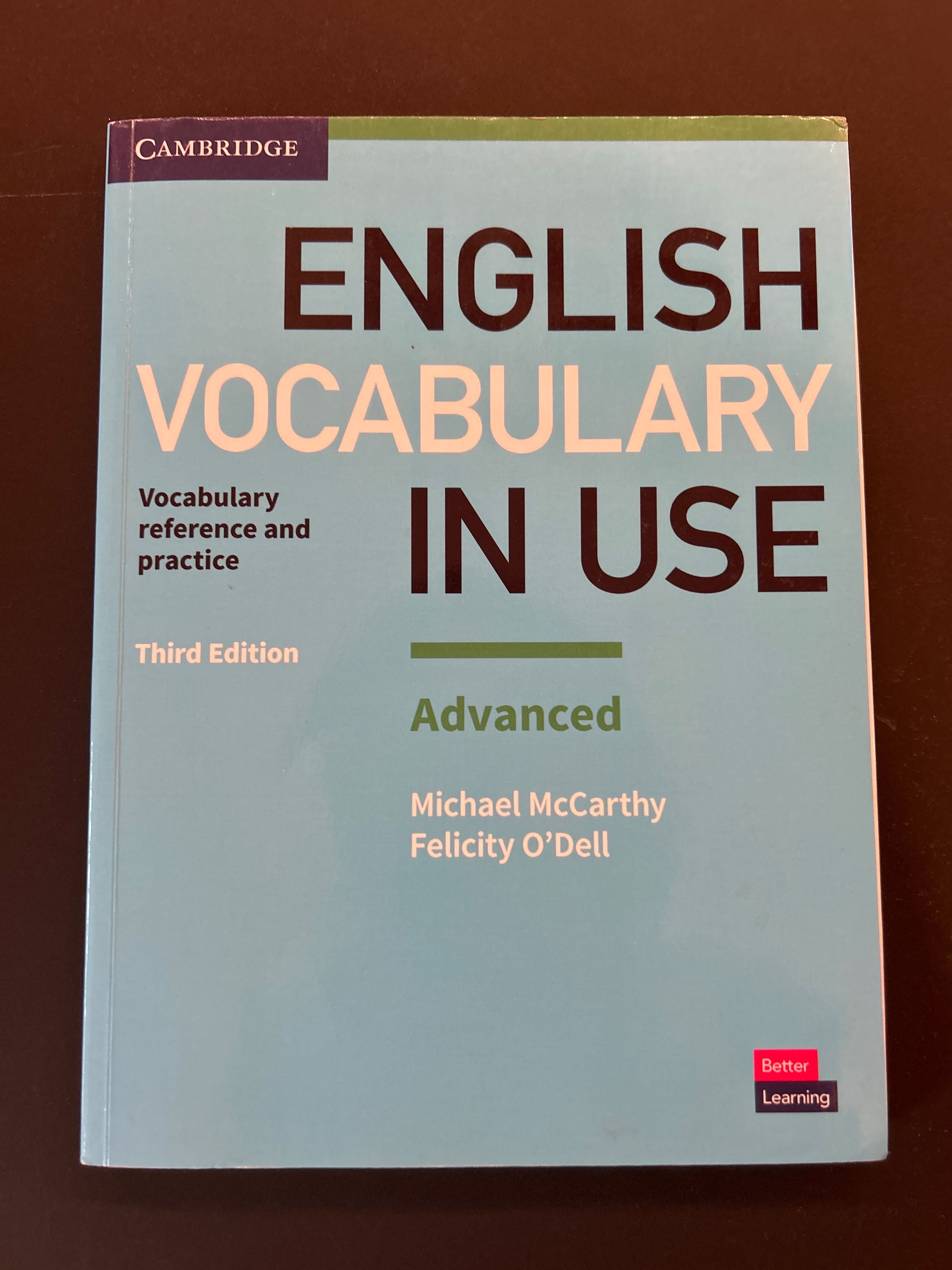 English Vocabulary In Use. Advanced. Third edition
