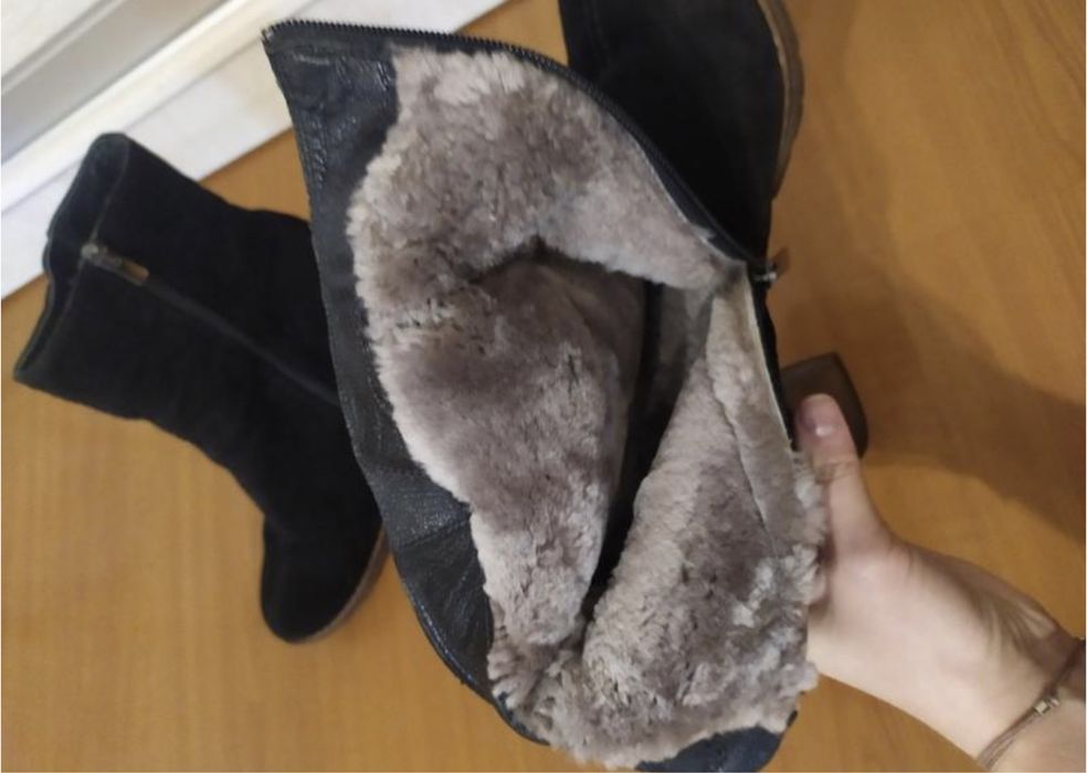 Черевики жіночі замшеві
