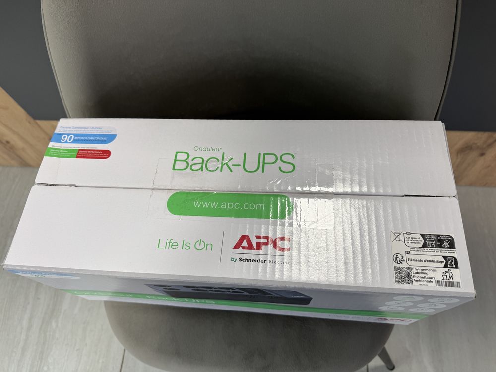 ДБЖ АРС Back-UPS 850VA, 230V (BE850G2-FR)