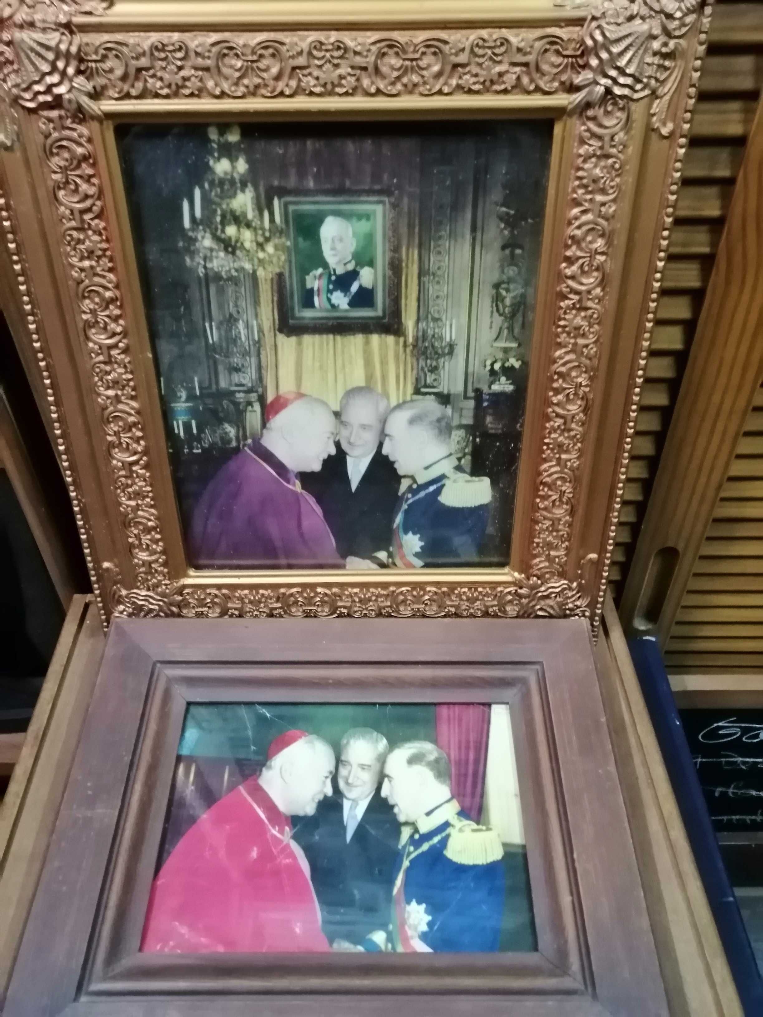 Cerejeira, Craveiro e Salazar - 2x separatas anos 50 em Molduras