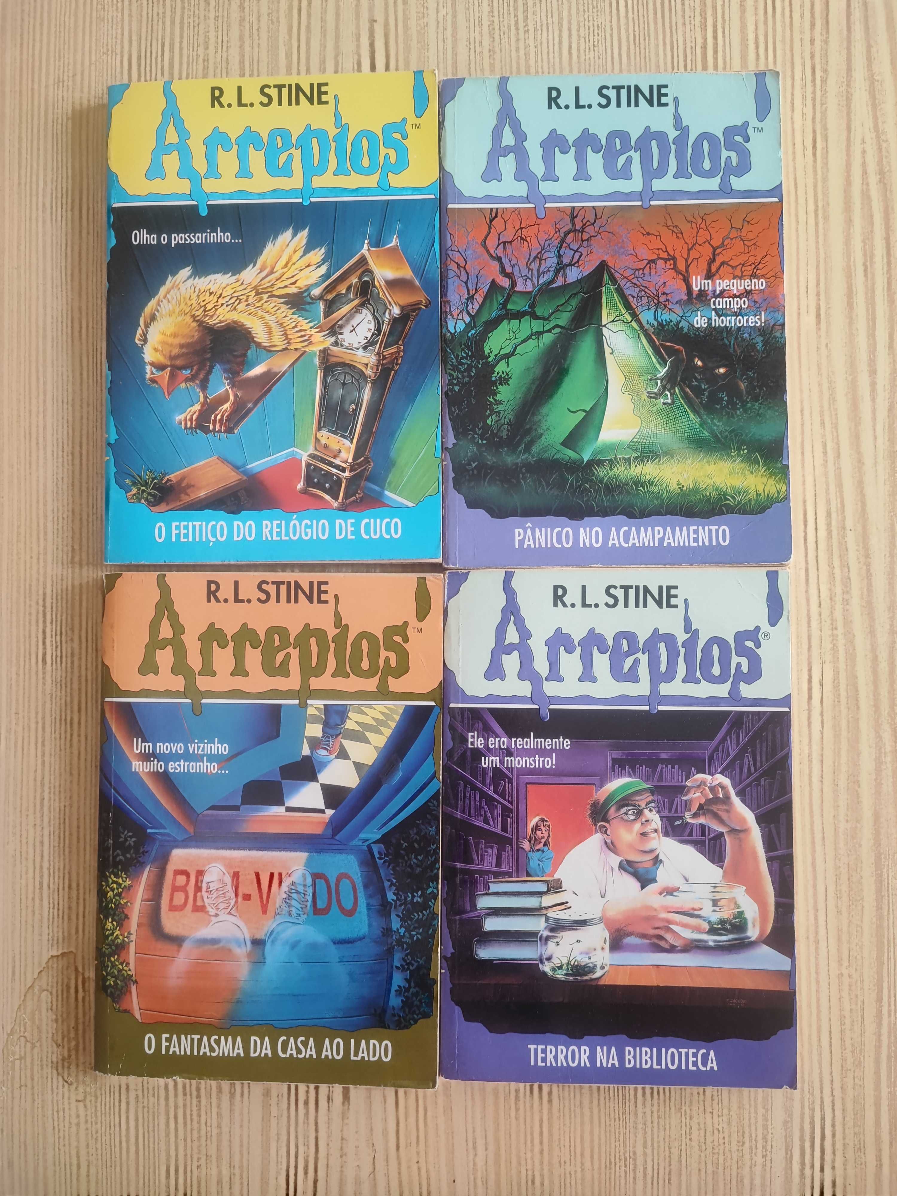 Livros Os arrepios - R. L. Stine