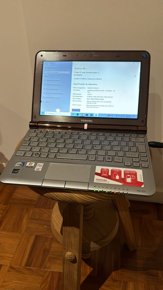 Toshiba NB305 Windows 10