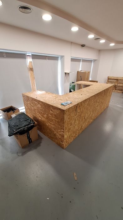 Balcão em OSB 3,17m