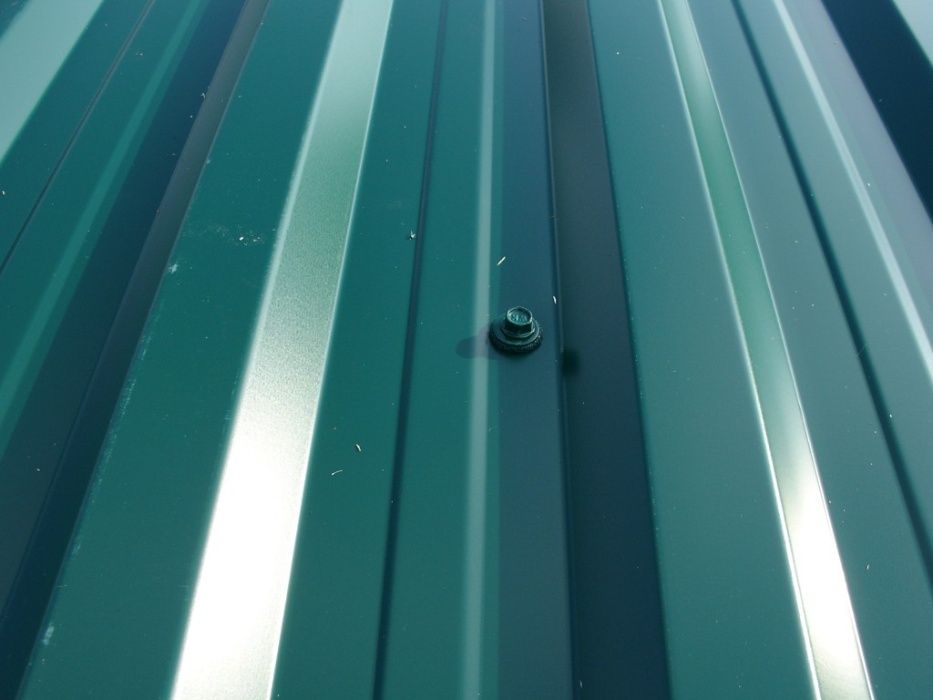 Blacha trapezowa st 18 kolor zielony idealna na dach wiatę garaż