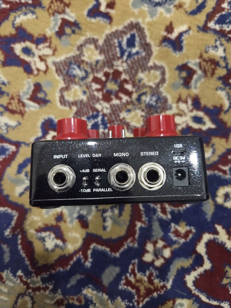 Pedal de guitarra delay e reverb Nux Atlantic