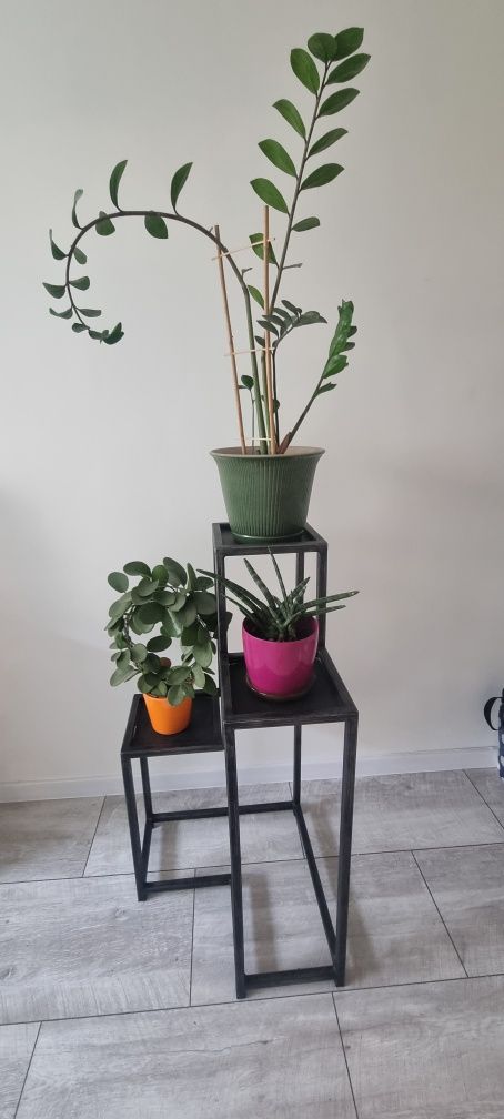 Stojak na kwiaty kwietnik loft
