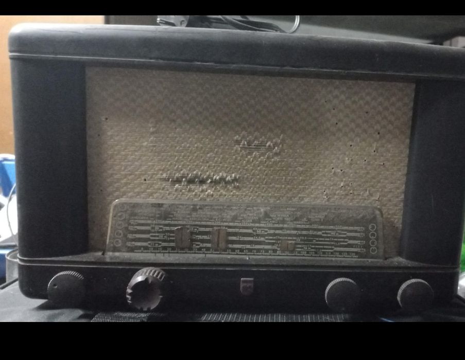 Radio Philips vintage válvulas