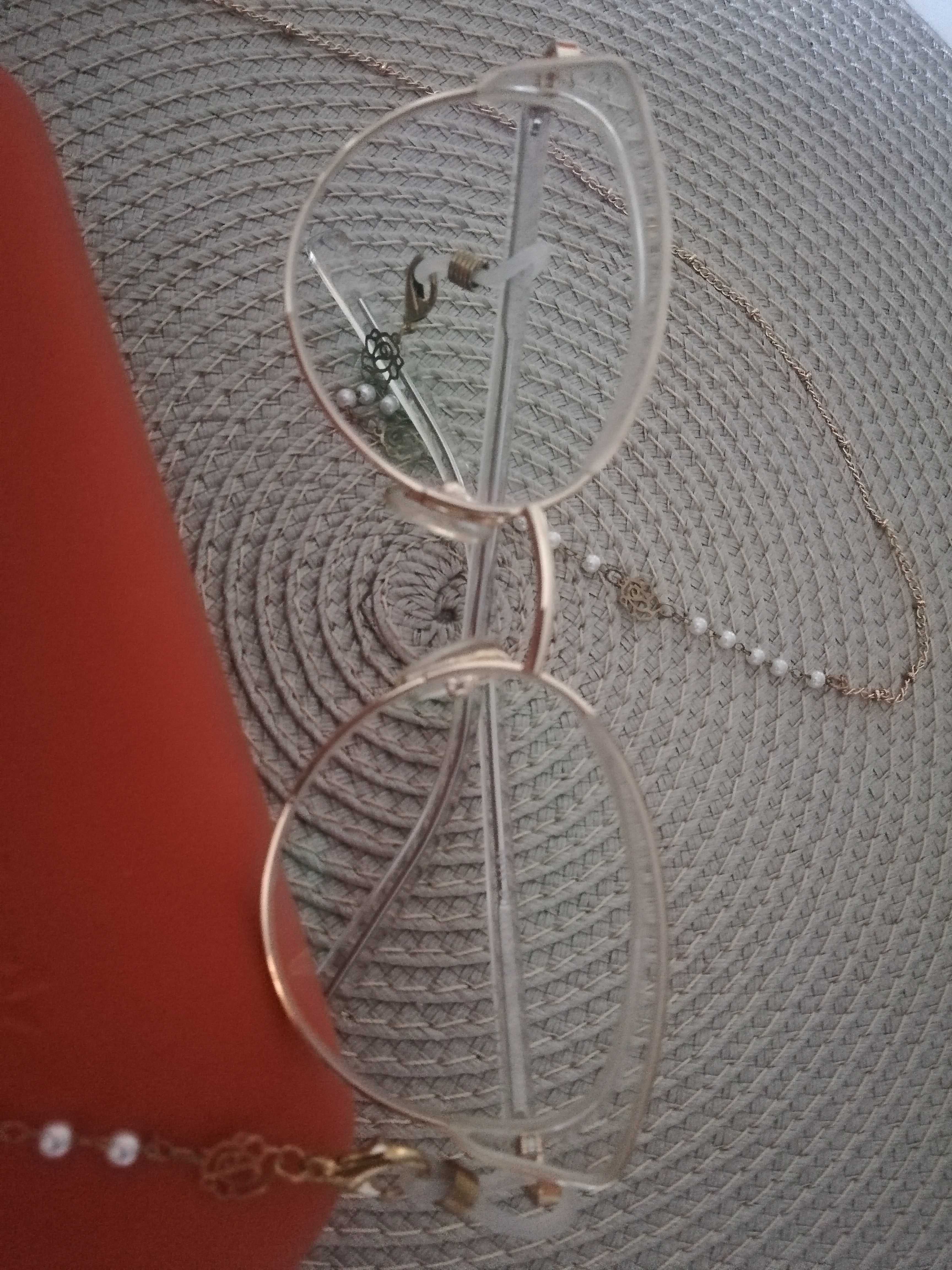 Okulary złote oprawki olivier szkła plusy optyk kodano