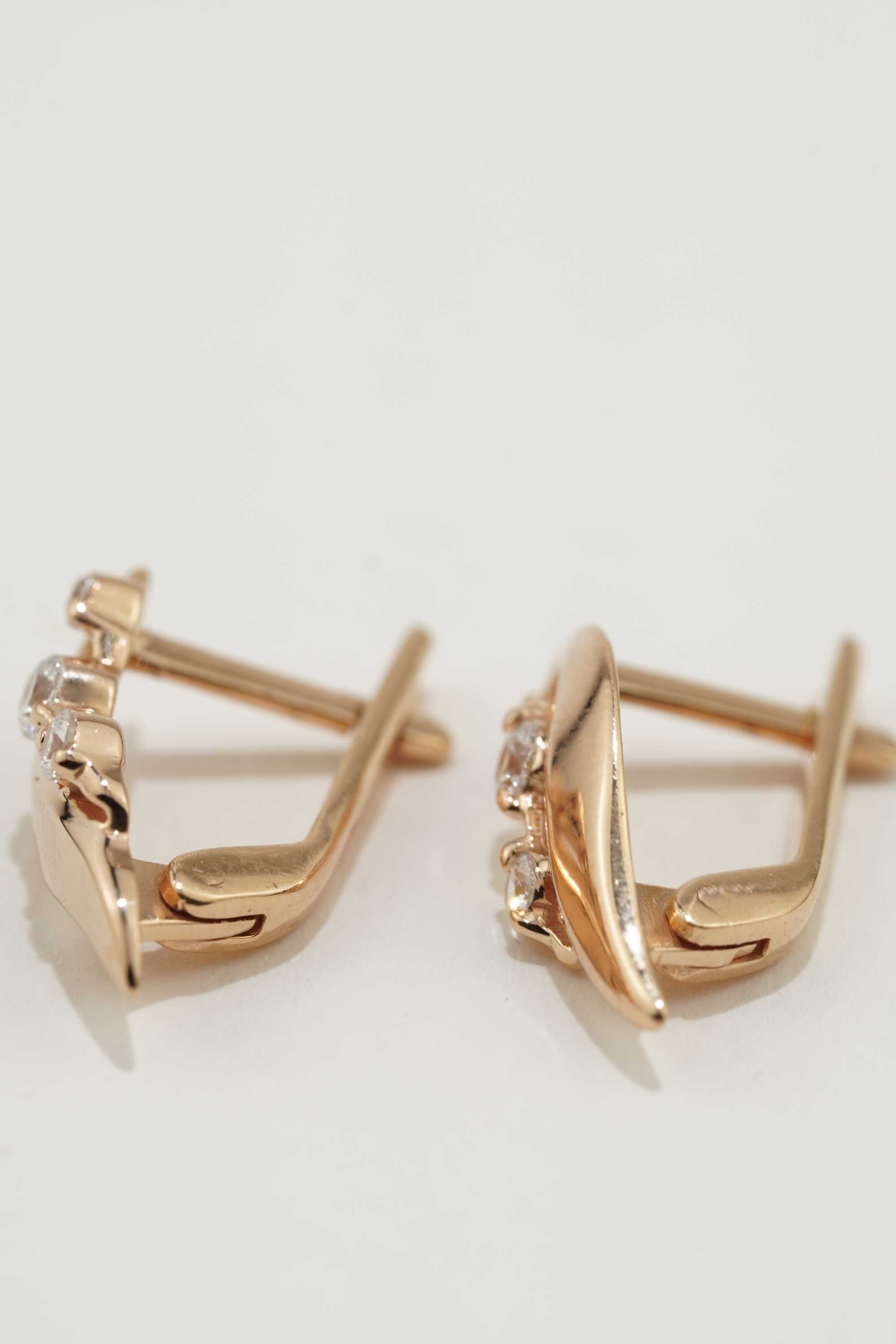 Złote kolczyki 14k 2,93g