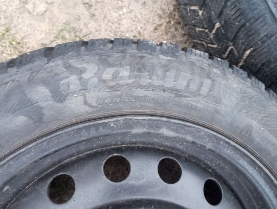 Felgi stalowe opony zimowe corolla e 11 e12 yaris