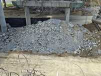 Gruz betonowy wstępnie rozdrobniony