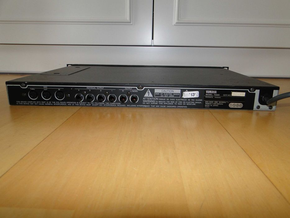 Kultowy Moduł Brzmieniowy YAMAHA TG-500.Piękny Stan.Okazja.SY-85
