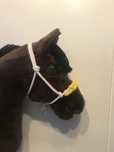 Halter z plecionym nachrapnikiem dla hobby horsa A4