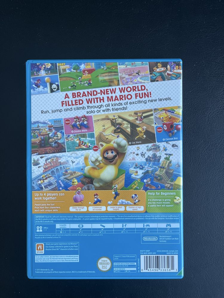 Mario 3d world wii u