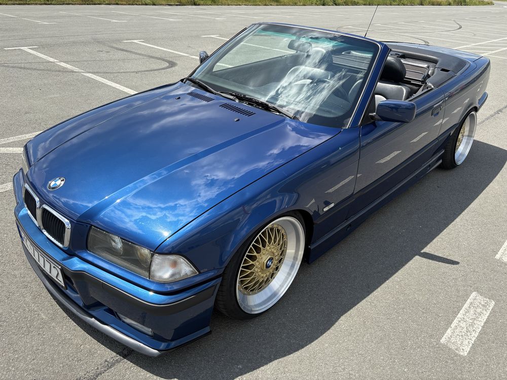 BMW E36 Cabrio Avusblau ZDROWA