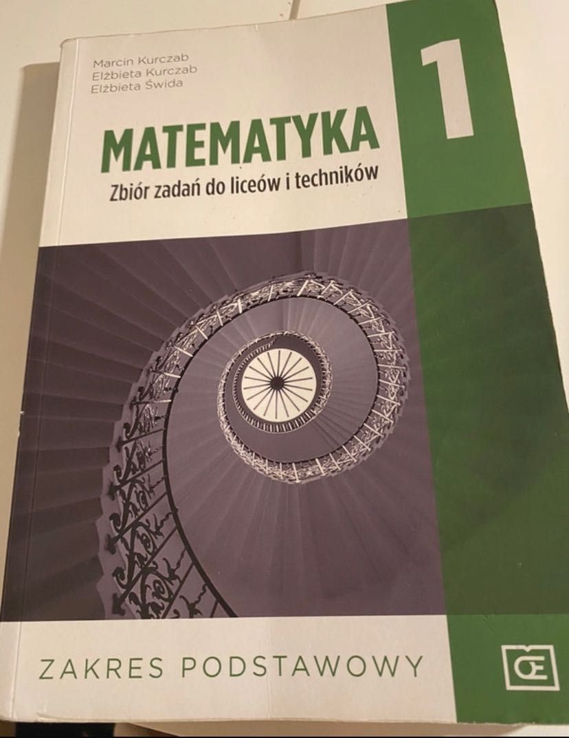 podręcznik matematyka podstawowa zbior zadan do liceow i technikow 1