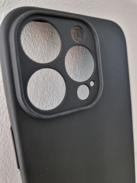 Back Case MATT do IPHONE 15 PRO Czarny