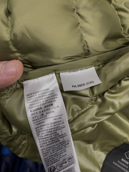 Куртка Levis Packable Down Puffer Jacket