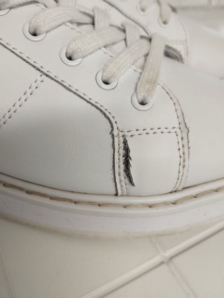 Sneakersy trampki Ralph Lauren Angeline II r.43 skóra naturalna