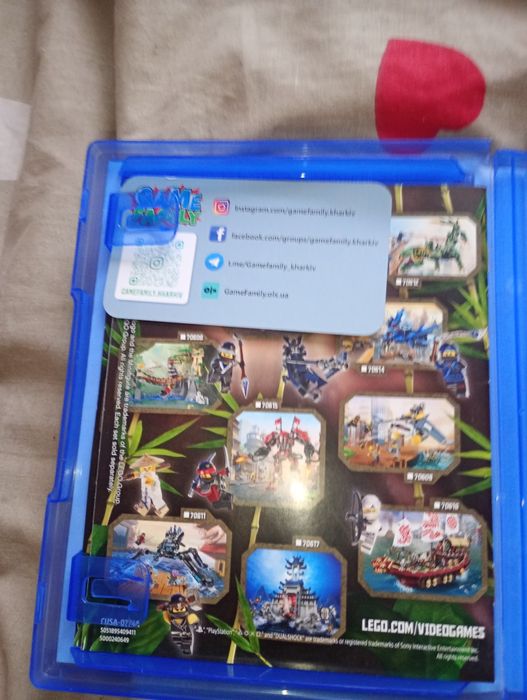 Ninjago на  ps4.