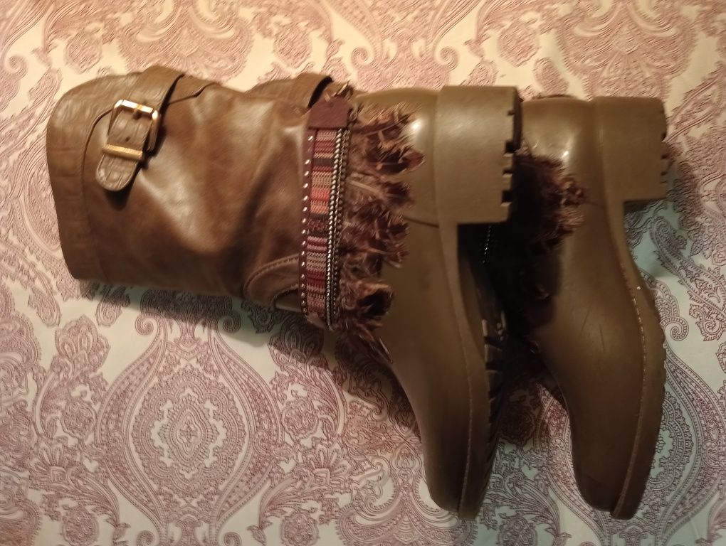 Botas para chuva/cowboy
