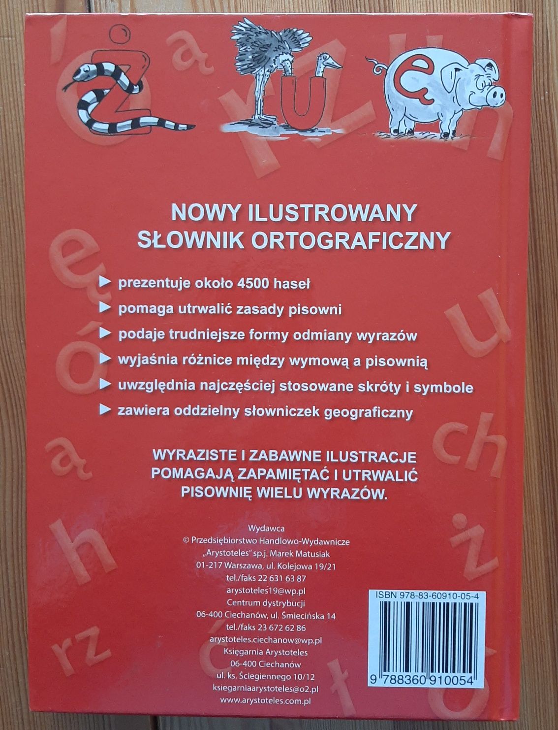 Nowy ilustrowany słownik ortograficzny z płytą CD