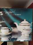 Serwis obiadowy i kawowy zeppter porcelana ementaler na 12 osób