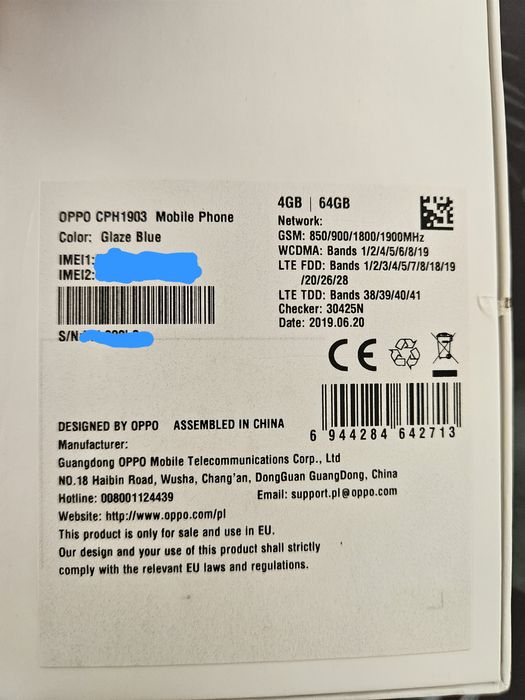 Telefon Oppo Ax7 4/64 GB