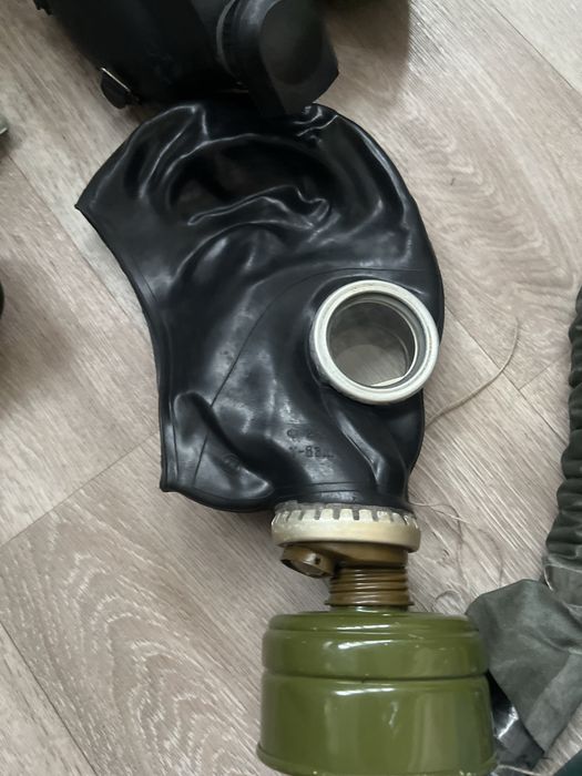 Гп5 з фільтром,захистна маска з резини