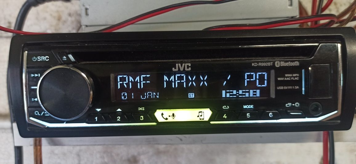 Radio samochodowe JVC KD -R992BT bluetooth