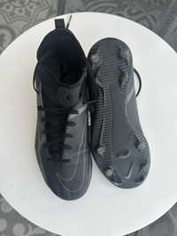 Бутси Nike phantom gt grey/black