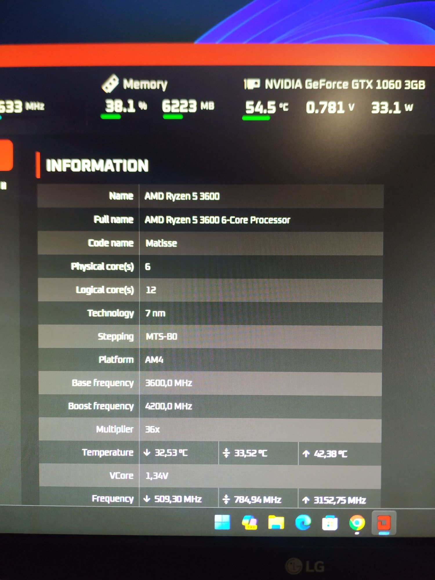 AMD Ryzen 5 3600 + Asus Tuf Gaming A520 Pluss II