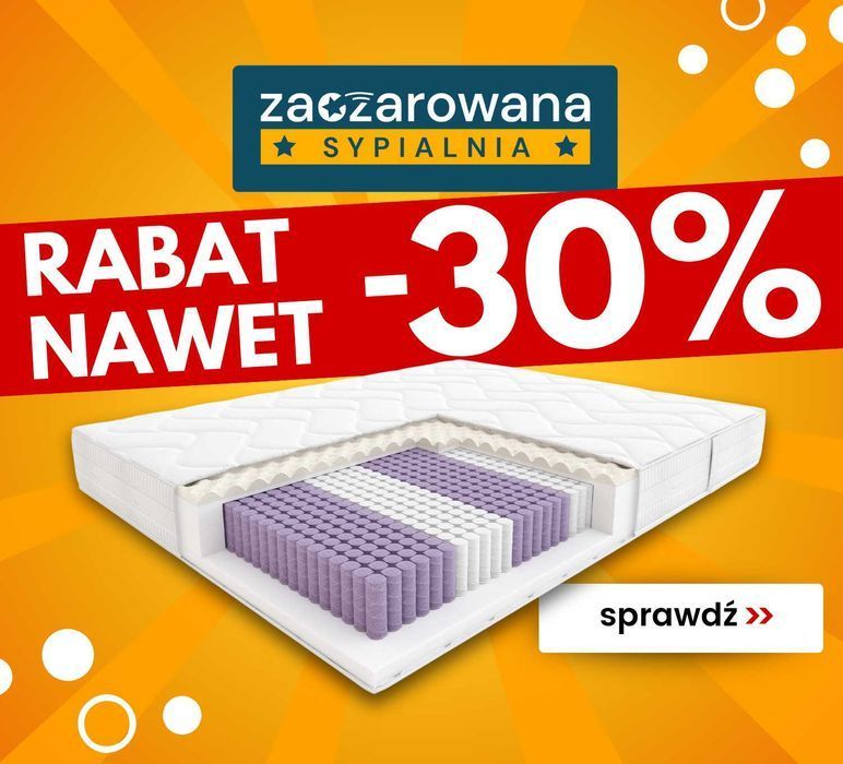 Materac FLAMENCO HILDING multipocket 120x200 TANIEJ -30%