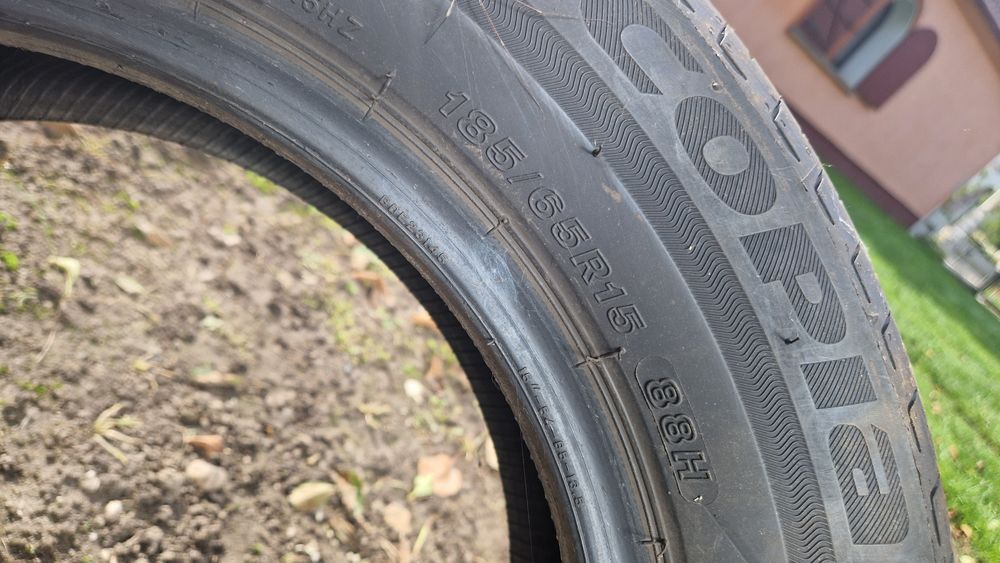 Opony letnie używane jeden sezon.