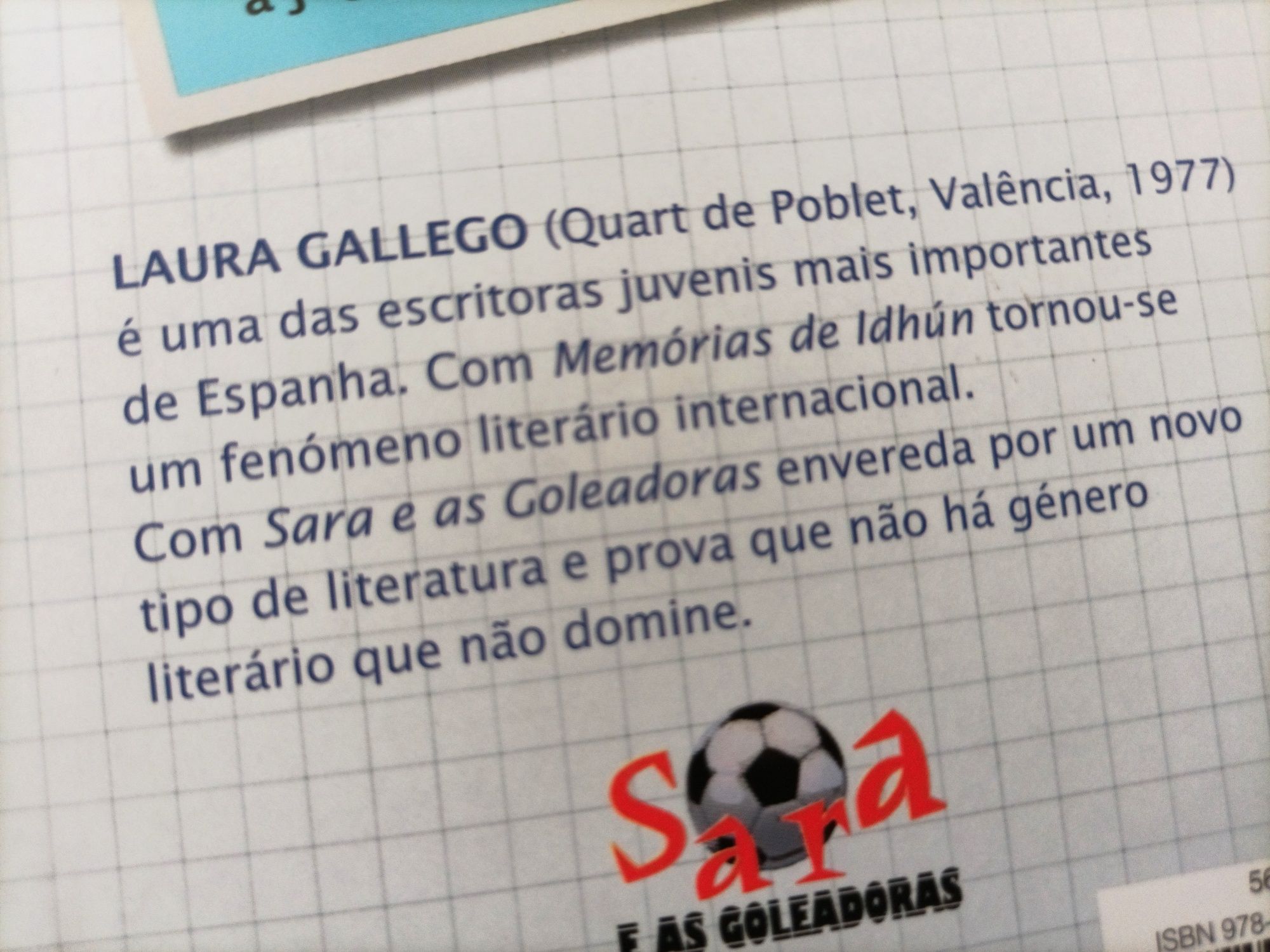 Livro Juvenil - Sara e as Goleadoras