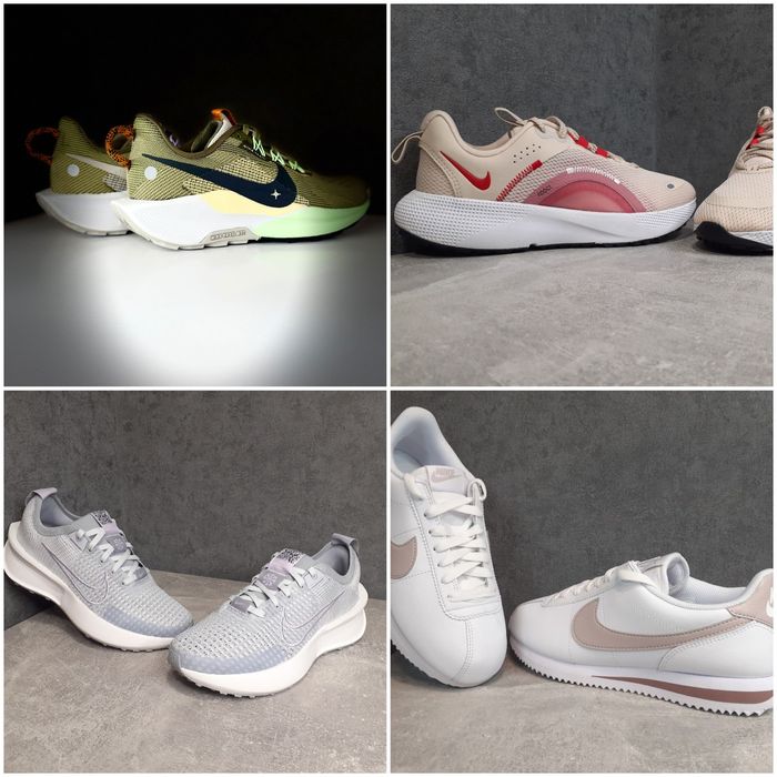 Nike Interact Run, React Escape Rn 2, Nike Cortez, Pegasus Trail 5