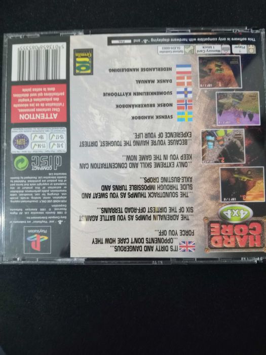 Jogo para Ps1 Hardcore 4x4