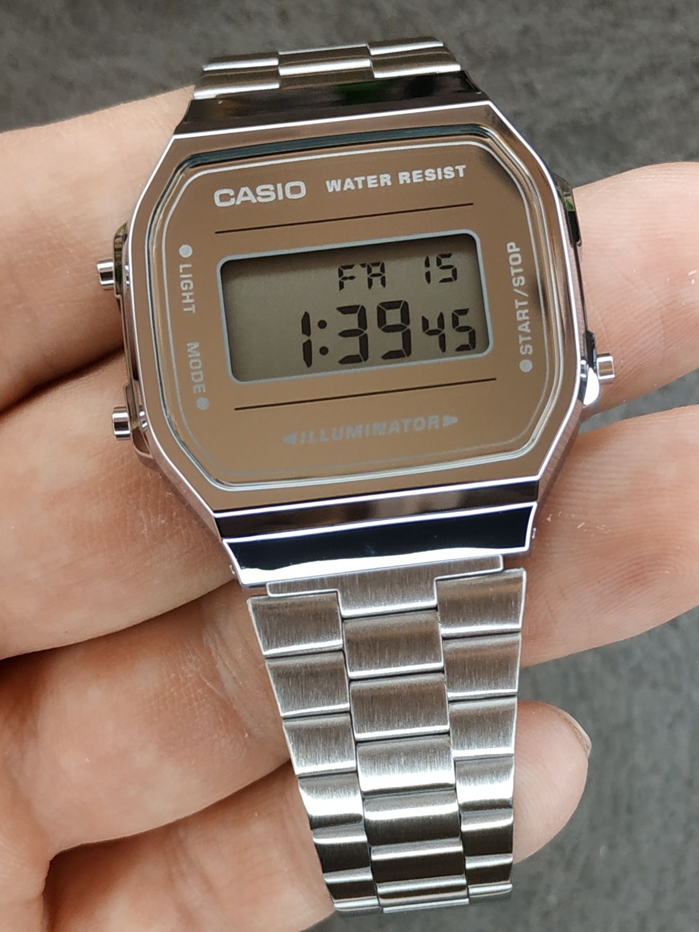Часы Casio A168WEM-7EF Гарантия Оригинал Новые Касио Кварцевые часы