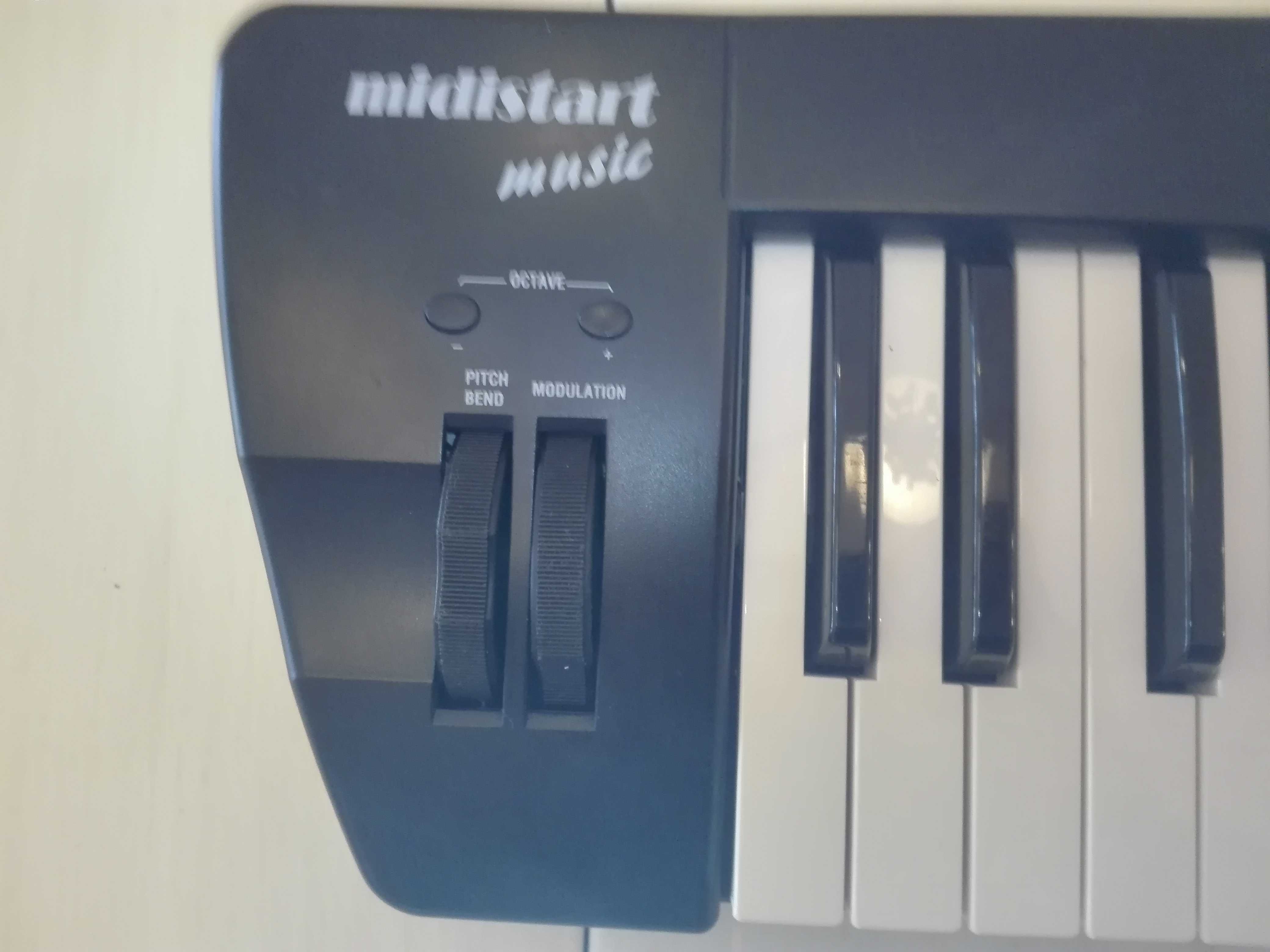 vendo teclado midi miditech como novo