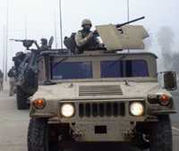Переобладання, встановлення кулемета на Humvee хамер HMMWV браунінг